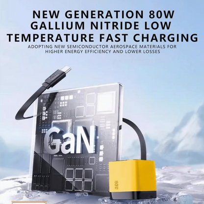 🎁✨3 in 1 Charger Retractable 80W MAX Fast