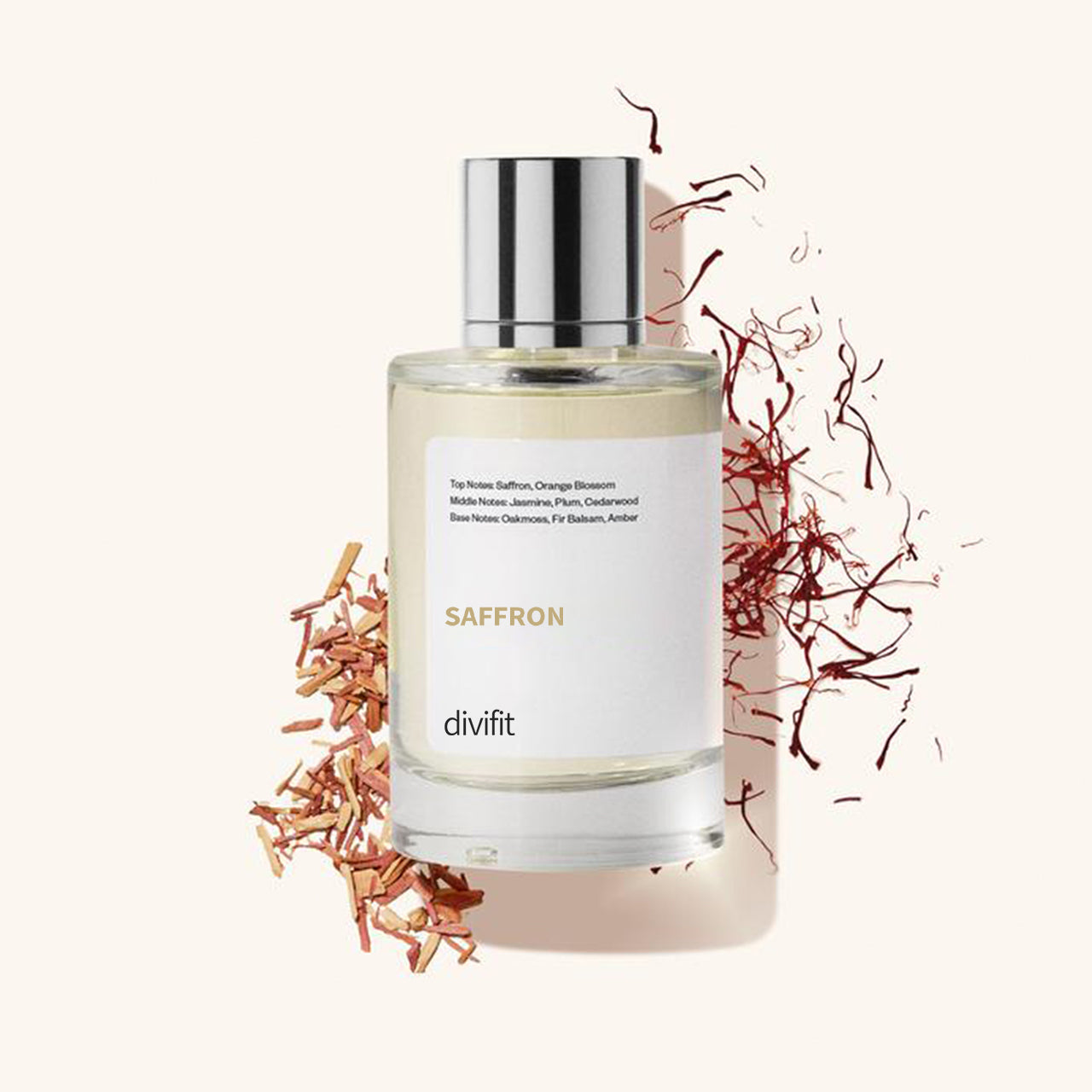🔥40% OFF Divifit Saffron Perfume – Unisex Eau de Parfum, 50ml, Long-Lasting Scent