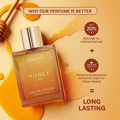 🔥Flash Sale: 40% OFF Valentine’s Day 🔥Luxury's Honey Oud | Eau de Parfum 100ml (3.4 fl.oz.)