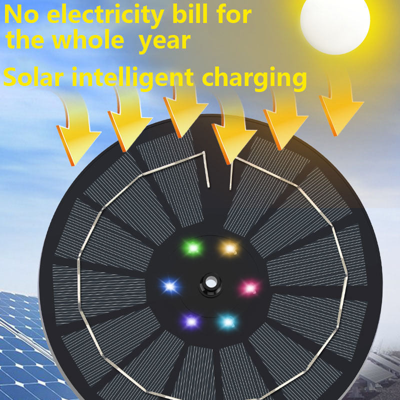 Solar-Powered LED Pool Fountain - Perfect Upgrade for Your Swimming Pool